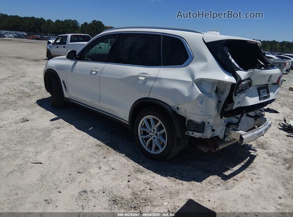 5UXCR4C07L9C05869 2020 BMW X5 White უკანა მარცხენა