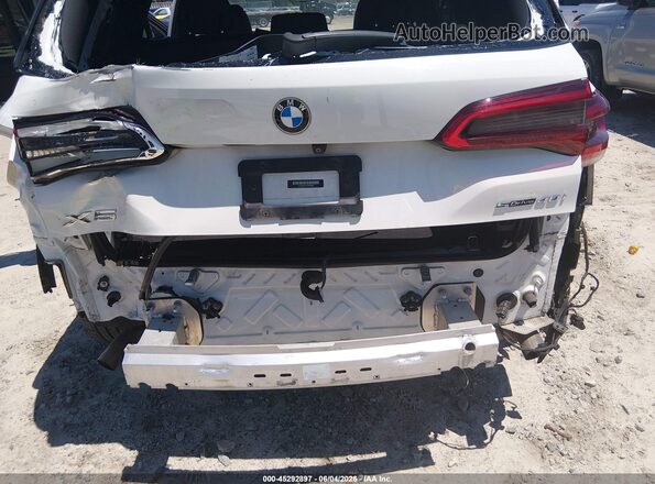 5UXCR4C07L9C05869 2020 BMW X5 White წინა ხედი