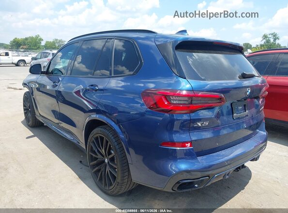 5UXCR4C07M9G71206 2021 BMW X5 Blue 
