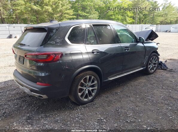 5UXCR4C07P9N96072 2023 BMW X5 Gray Задня права чверть