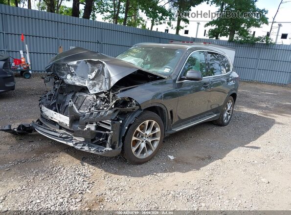 5UXCR4C07P9N96072 2023 BMW X5 Gray Передня ліва чверть
