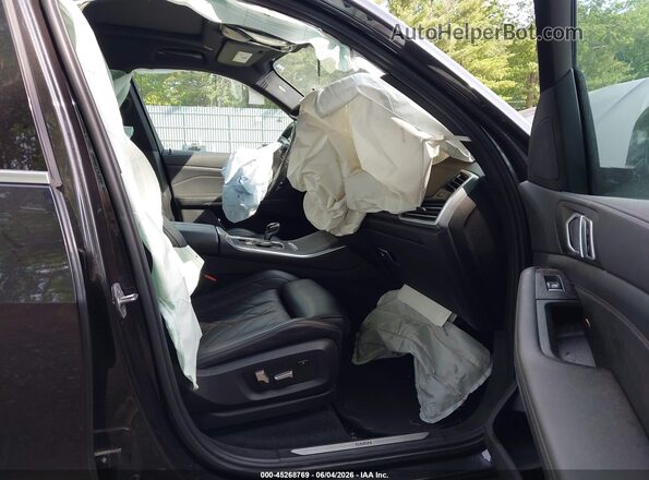 5UXCR4C07P9N96072 2023 BMW X5 Gray Вид салону спереду