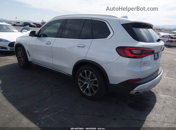 5UXCR4C07P9S00660 2023 BMW X5 White Rear left