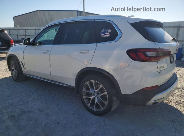 5UXCR4C08P9P47582 2023 BMW X5 White Rear left