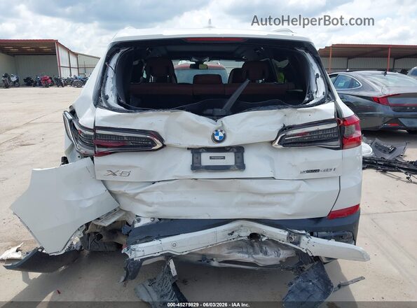 5UXCR4C09LLW63610 2020 BMW X5 White 