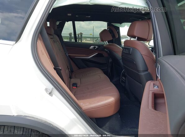 5UXCR4C09LLW63610 2020 BMW X5 White VIN sticker view