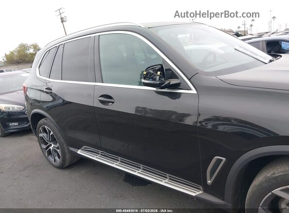 5UXCR4C09P9P76184 2023 BMW X5 Black Widok wnętrza 360 stopni
