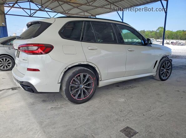 5UXCR6C00L9C27255 2020 BMW X5 White Tył prawy