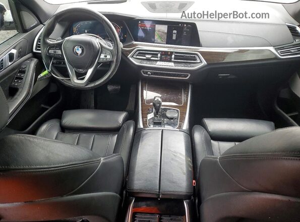 5UXCR6C01M9E97564 2021 BMW X5 White წინა პანელის ხედი