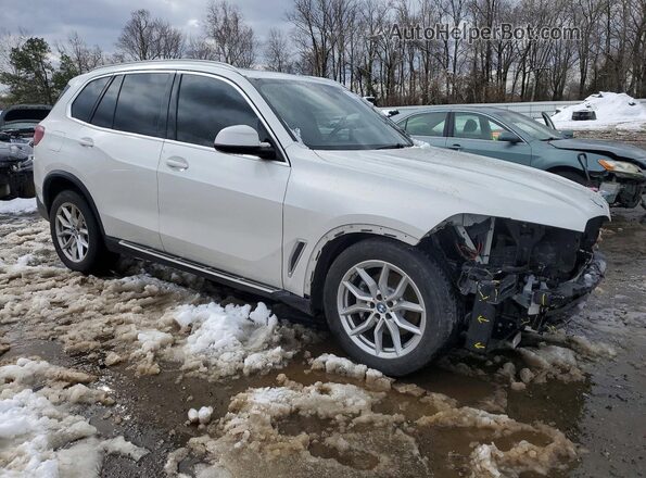 5UXCR6C01M9E97564 2021 BMW X5 White წინა მარჯვენა