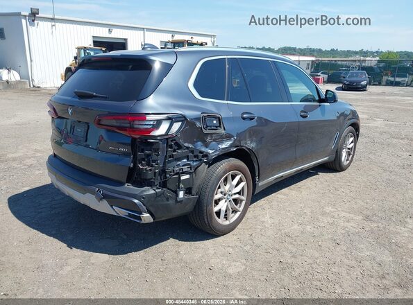 5UXCR6C01M9G08629 2021 BMW X5 Gray Trasero derecho