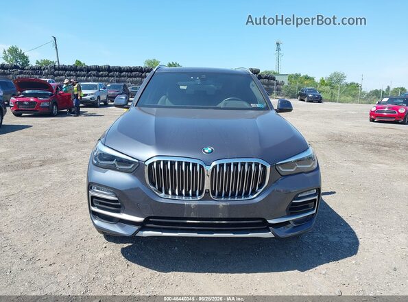 5UXCR6C01M9G08629 2021 BMW X5 Gray Vista del cuadro de instrumentos