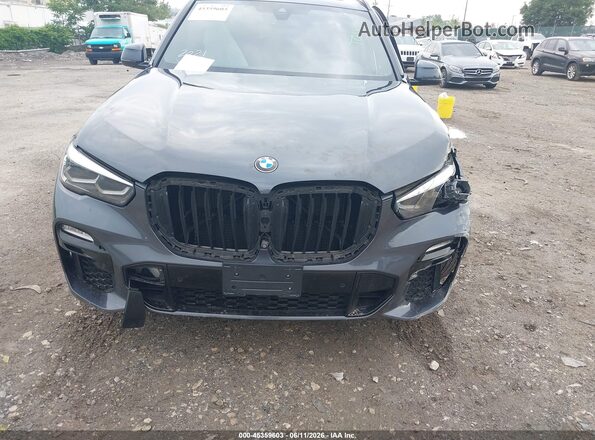 5UXCR6C01M9H72141 2021 BMW X5 Black Vista frontal