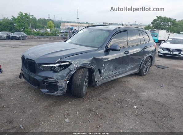 5UXCR6C01M9H72141 2021 BMW X5 Black Vista tres cuartos delantera izquierda