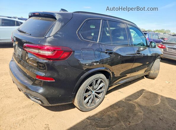 5UXCR6C01N9K61530 2022 BMW X5 Black Rear right