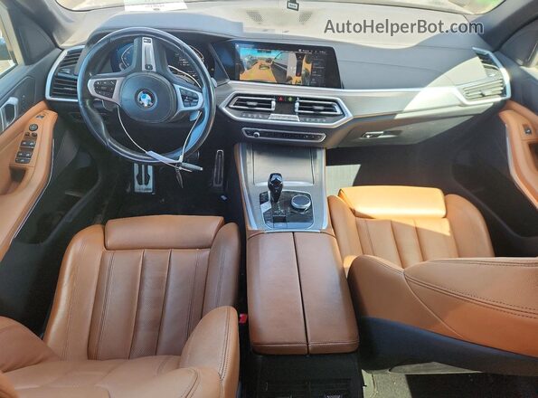 5UXCR6C01N9K61530 2022 BMW X5 Black Dashboard view