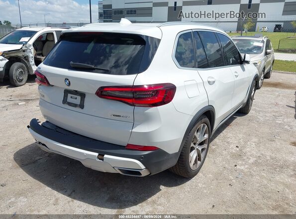 5UXCR6C01N9L84650 2022 BMW X5 Белый Задняя правая четверть