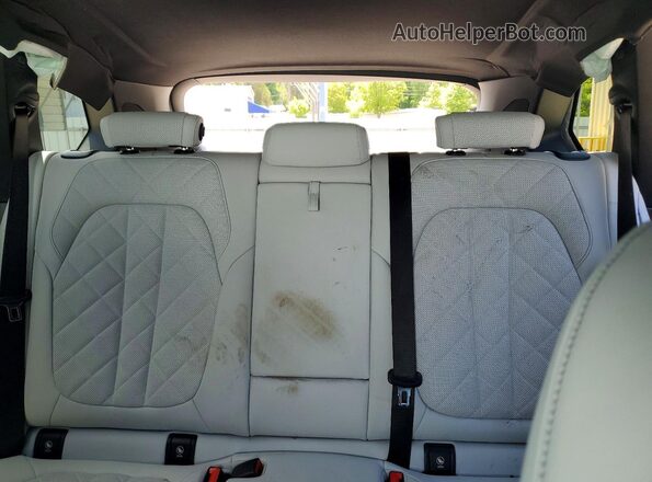 5UXCR6C01P9R27000 2023 BMW X5 Белый Вид задних сидений