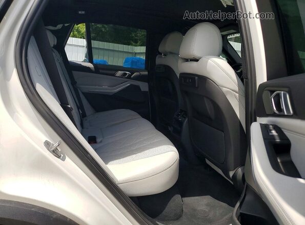 5UXCR6C01P9R27000 2023 BMW X5 Белый Вид задней части салона