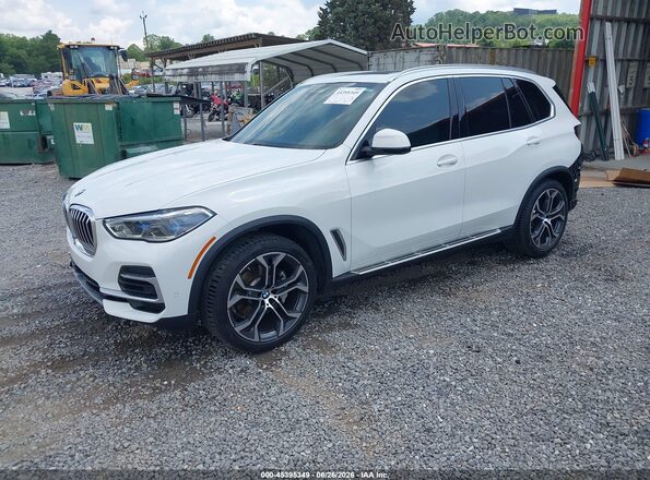 5UXCR6C01P9R58537 2023 BMW X5 White Front left