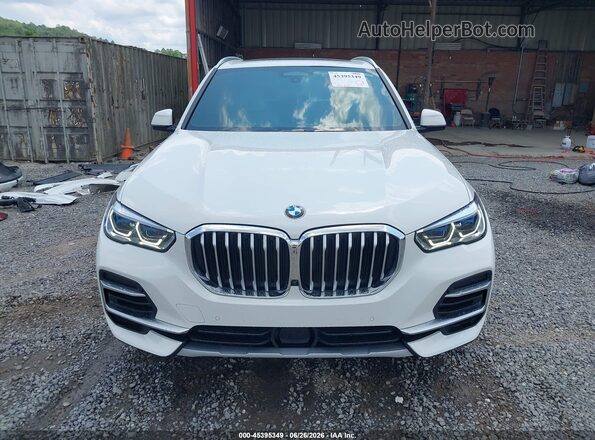 5UXCR6C01P9R58537 2023 BMW X5 White Rear interior view
