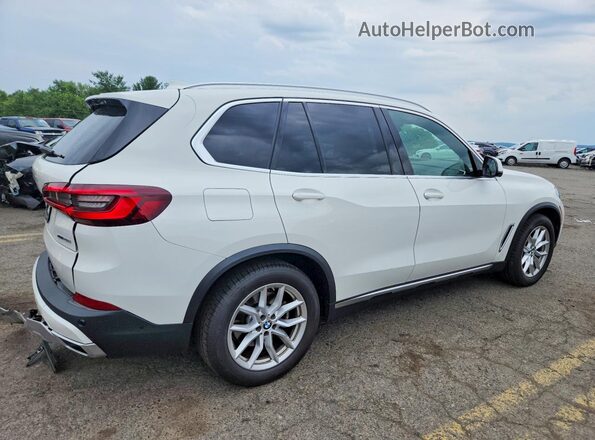 5UXCR6C02N9L17510 2022 BMW X5 White Հետևի աջ