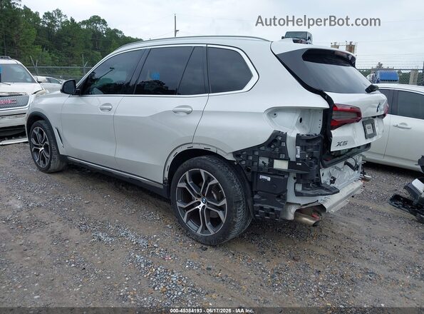 5UXCR6C02P9P63286 2023 BMW X5 White Trasero izquierdo