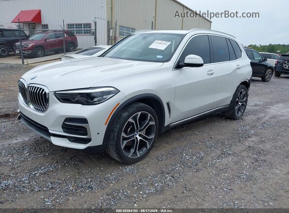 5UXCR6C02P9P63286 2023 BMW X5 White Vista tres cuartos delantera izquierda