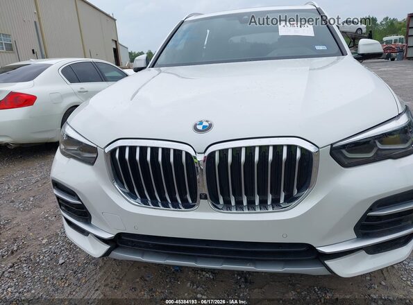 5UXCR6C02P9P63286 2023 BMW X5 White Vista interior trasera