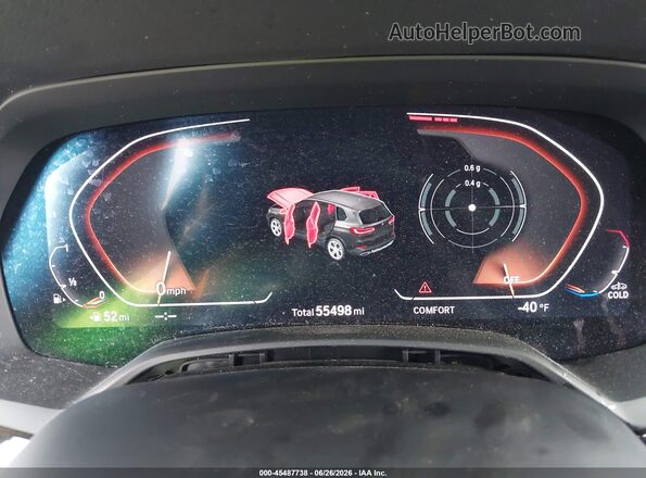 5UXCR6C03L9B79699 2020 BMW X5 White Widok tylnych siedzeń