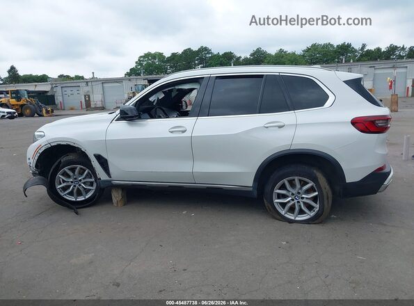 5UXCR6C03L9B79699 2020 BMW X5 White Widok wnętrza 360 stopni