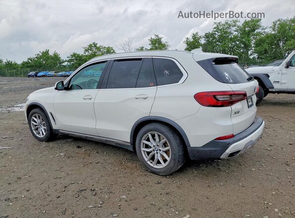 5UXCR6C03L9B99287 2020 BMW X5 Белый Задняя левая четверть