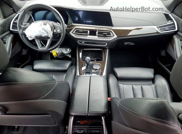 5UXCR6C03L9B99287 2020 BMW X5 Белый Вид панели приборов