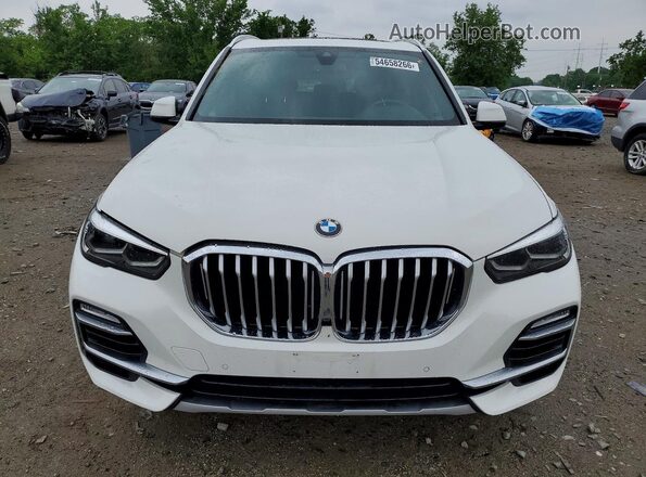 5UXCR6C03L9B99287 2020 BMW X5 Белый Вид спереди