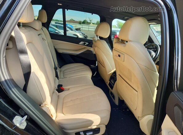 5UXCR6C03M9E57406 2021 BMW X5 Black Rear interior view