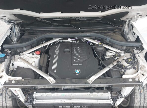 5UXCR6C03P9P26568 2023 BMW X5 White უკანა ხედი