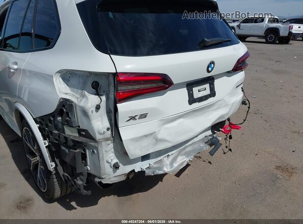5UXCR6C03P9R37463 2023 BMW X5 White Front view