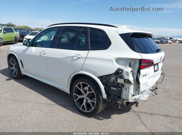 5UXCR6C03P9R37463 2023 BMW X5 White Rear left