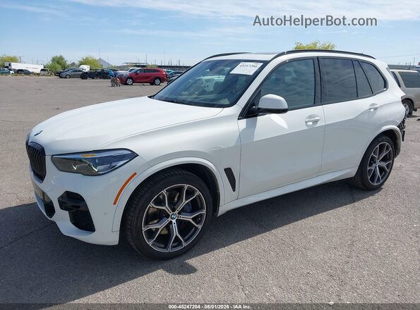 5UXCR6C03P9R37463 2023 BMW X5 White Front left