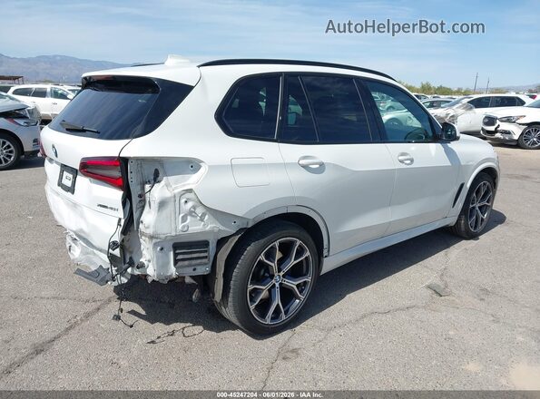 5UXCR6C03P9R37463 2023 BMW X5 White Rear right