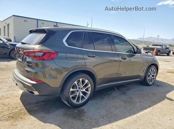 5UXCR6C04L9B51684 2020 BMW X5 Зеленый Задняя правая четверть