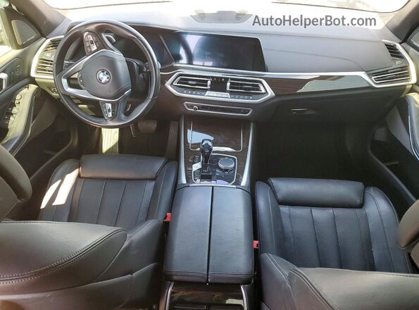 5UXCR6C04L9B51684 2020 BMW X5 Зеленый Вид панели приборов