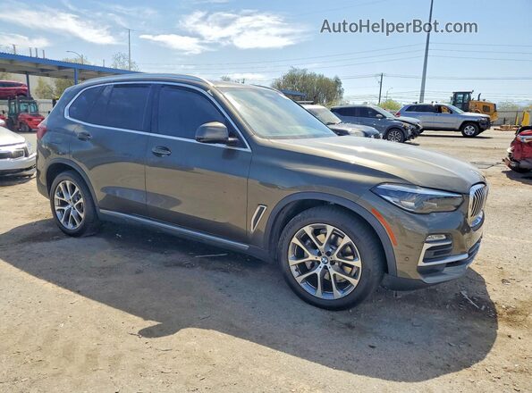 5UXCR6C04L9B51684 2020 BMW X5 Зеленый Передняя правая четверть
