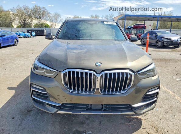 5UXCR6C04L9B51684 2020 BMW X5 Зеленый Вид спереди