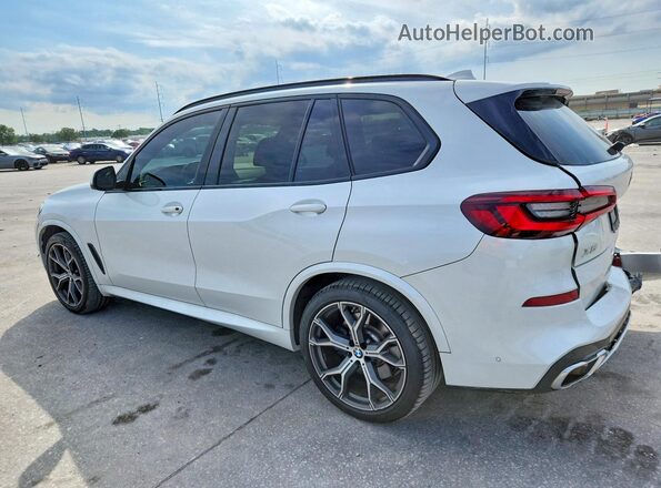 5UXCR6C04L9D02264 2020 BMW X5 Белый Задняя левая четверть