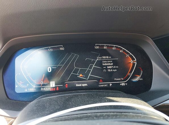 5UXCR6C04M9F25423 2021 BMW X5 Синий 
