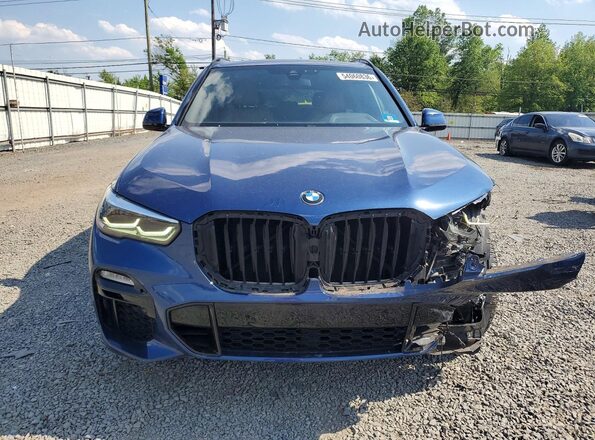 5UXCR6C04M9F25423 2021 BMW X5 Синий 