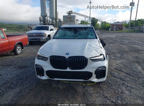 5UXCR6C04M9H39621 2021 BMW X5 White Вид панелі приладів