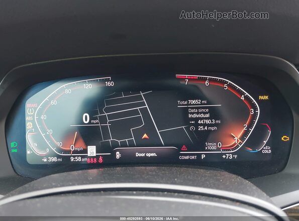 5UXCR6C06L9C33433 2020 BMW X5 Черный Вид задних сидений