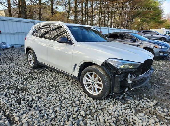 5UXCR6C06M9E85605 2021 BMW X5 White Przód prawy
